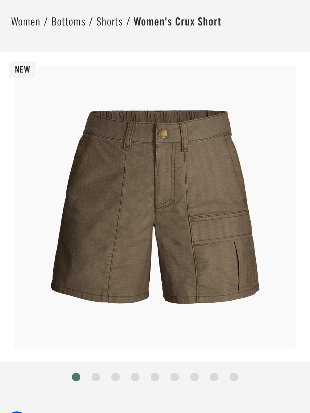 Royal Robbins Women's Cargo Shorts in Olive